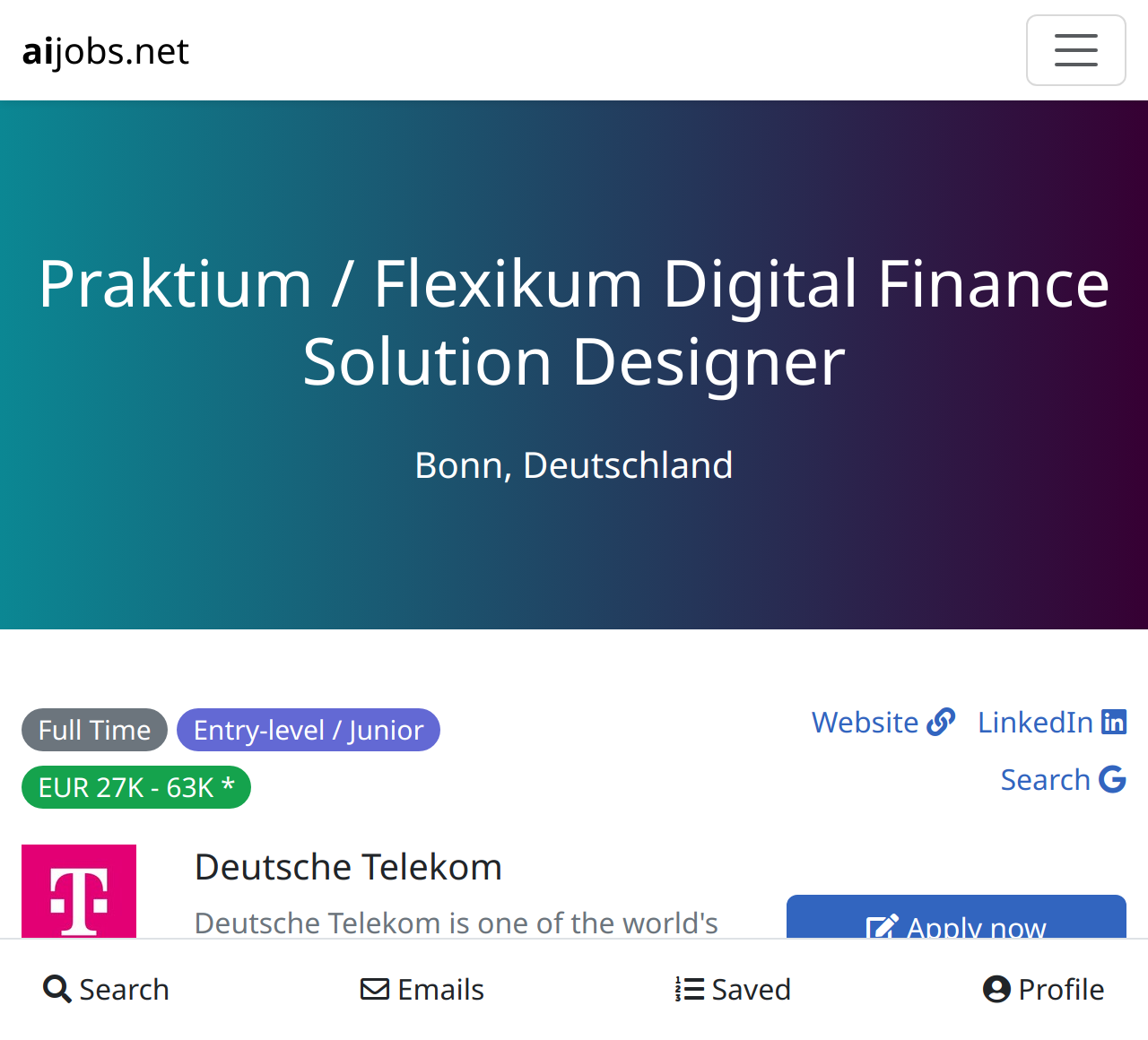 Praktium Flexikum Digital Finance Solution Designer At Deutsche