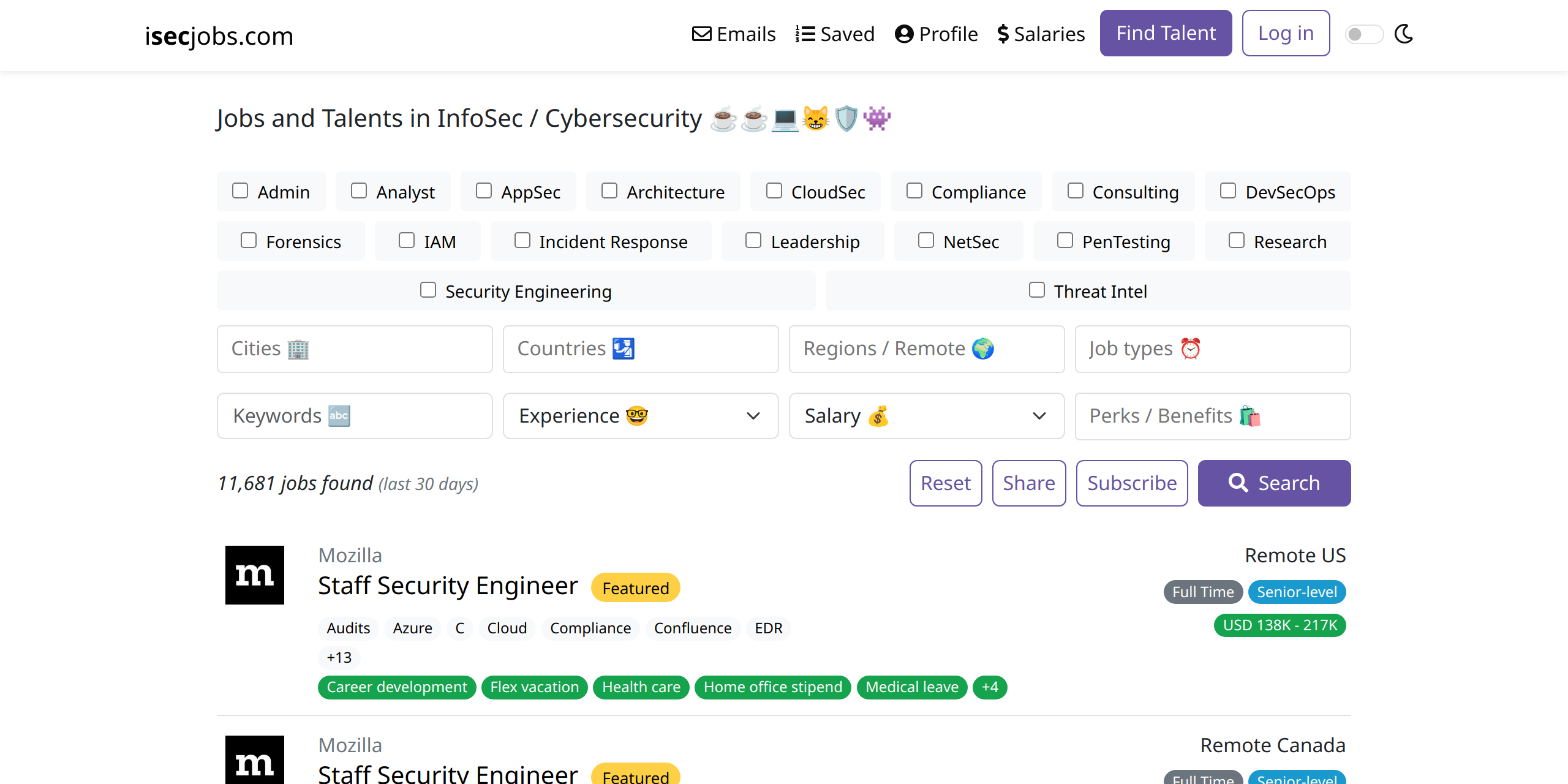 isecjobs.com